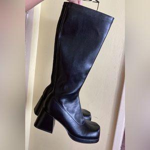 Platform Bratz Leather Boots